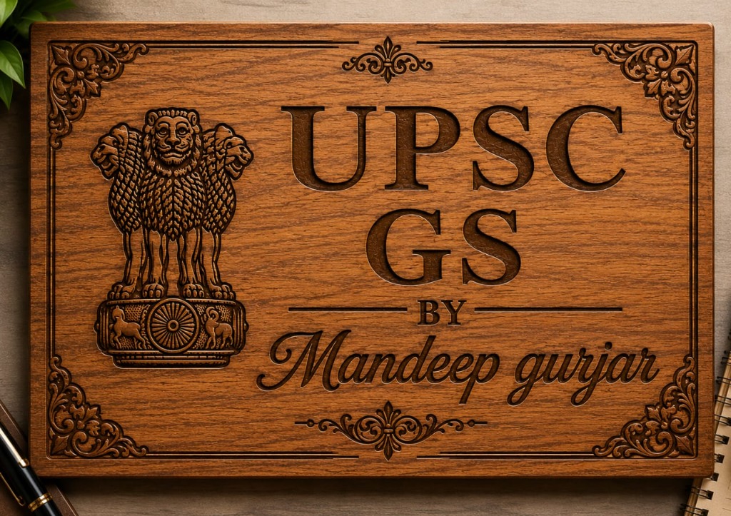 UPSC GS BY Mandeep Gurjar